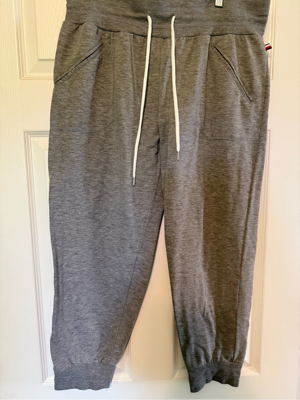 Women’s Gray Jogger Sweatpants with Drawstring